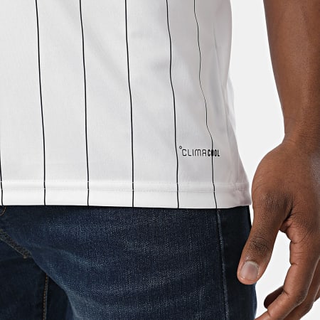 Adidas Sportswear - Tee Shirt Slim Entrada 26 GFX Jersey KB3971 Blanc Noir