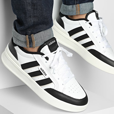 Adidas Sportswear - Baskets Aspyre 3 Stripes HQ7308 Footwear White Core Black Wonder Aluminium