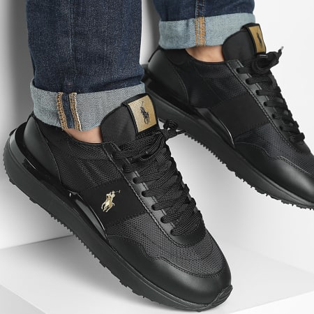 Polo Ralph Lauren - Sneakers Train 89 Black Gold