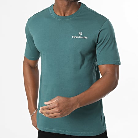Sergio Tacchini - T-Shirt Bold 024 40851 Verde Bottiglia
