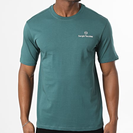 Sergio Tacchini - T-Shirt Bold 024 40851 Verde Bottiglia