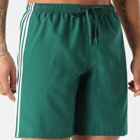 Adidas Originals - Short De Bain A Bandes Adic JZ8477 Vert