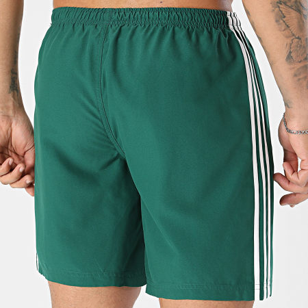 Adidas Originals - Short De Bain A Bandes Adic JZ8477 Vert