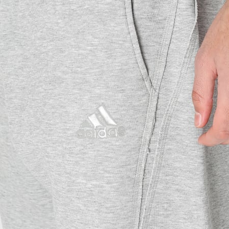 Adidas Sportswear - Pantalon Jogging Spacer Open KE0718 Gris Chiné