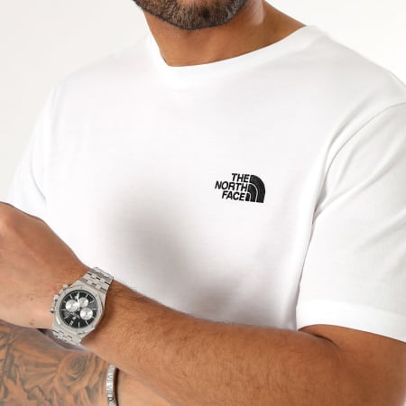 The North Face - Tee Shirt Simple Dome Evo Blanc