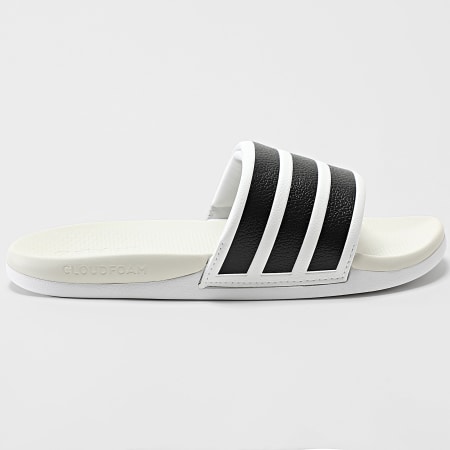 Adidas Sportswear - Claquettes Adilette Comfort 2.0 HQ2466 Cloud White Core Black Crystal White