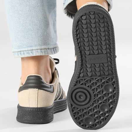 Adidas Originals - Zapatillas Mujer Sambae XLG J JP9520 Stone Caqui Core Negro Utility Negro