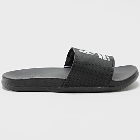 Adidas Sportswear - Claquettes Adilette Comfort AMG Mercedes Slides KI6109 Core Black Cloud White