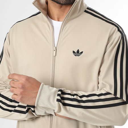 Adidas Originals - Ensemble De Survetement A Bandes Firebird KE7960 KE6679 Beige Noir