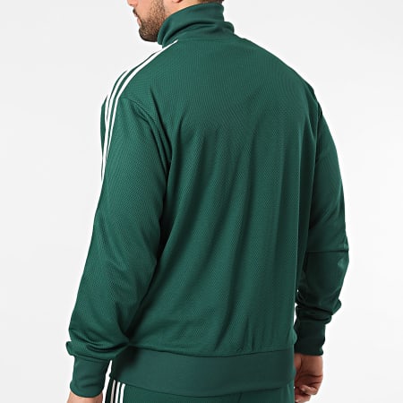 Adidas Originals - Ensemble De Survetement A Bandes Firebird KD4076 KD4080 Vert Blanc
