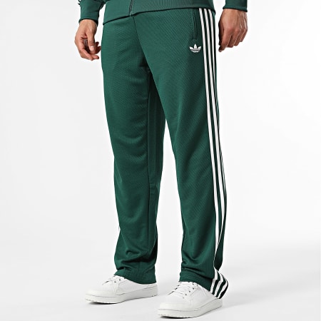 Adidas Originals - Ensemble De Survetement A Bandes Firebird KD4076 KD4080 Vert Blanc