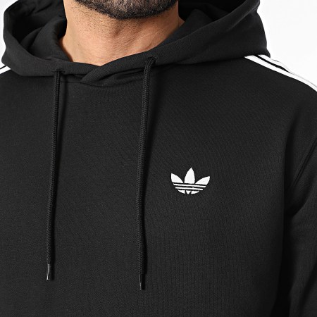 Adidas Originals - Ensemble De Survetement A Bandes 3 Stripes KE3557 KE3562 Noir Blanc