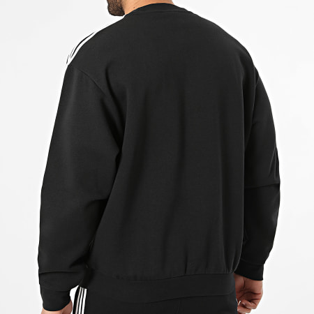 Adidas Originals - Ensemble De Survetement A Bandes 3 Stripes KE2916 KE3562 Noir Blanc