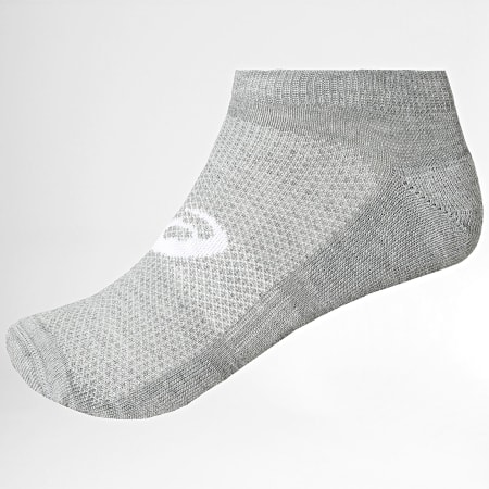 Asics - Pack de 6 pares de calcetines 3033C301 Negro Blanco Gris Jaspeado