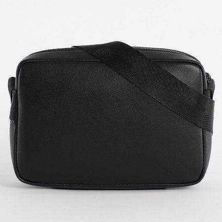 Lacoste - Sacoche Cuir The Blend Noir