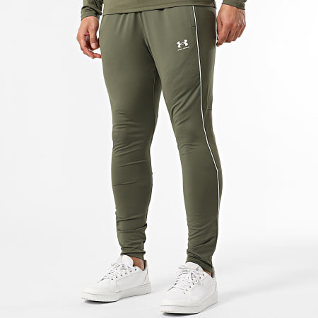 Under Armour - Ensemble Tee Shirt Manches Longues et Jogging Challenger 6004043 6004044 Vert Kaki