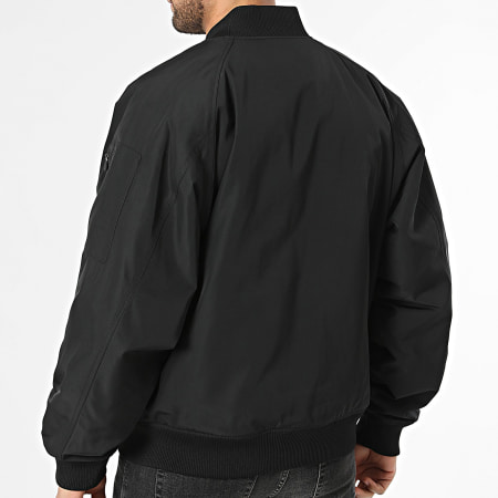 Adidas Sportswear - Veste Bomber Zippée Teamgeist KC8358 Noir Blanc