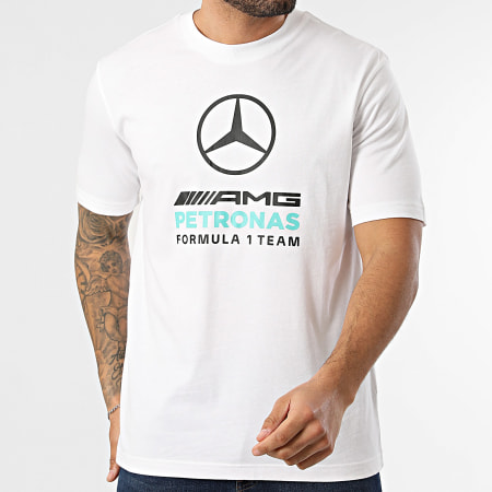 Adidas Sportswear - Tee Shirt AMG Mercedes KE8164 Blanc