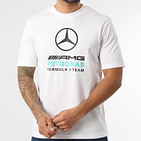 Adidas Sportswear - Tee Shirt AMG Mercedes KE8164 Blanc