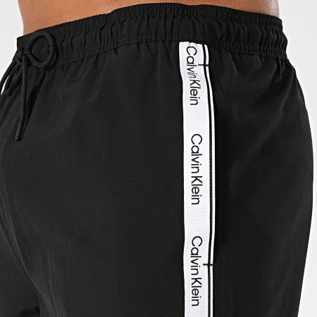 Calvin Klein - Short De Bain A Bandes Drawstring 61039 Noir
