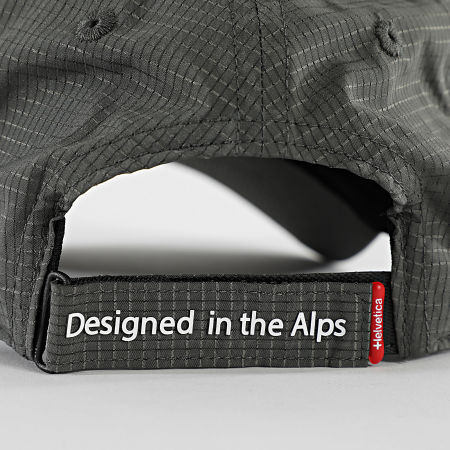 Helvetica - Casquette Geko 2 Gris Anthracite