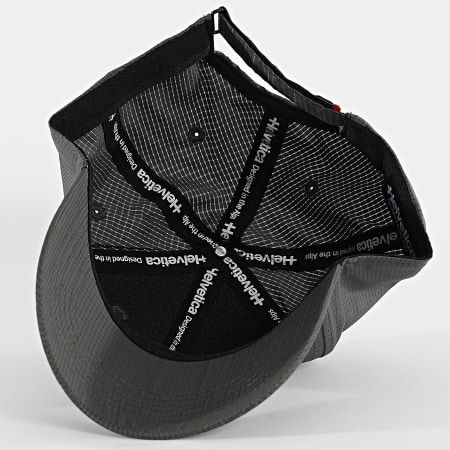 Helvetica - Casquette Geko 2 Gris Anthracite