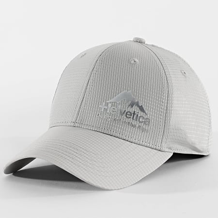 Helvetica - Casquette Geko 2 Gris
