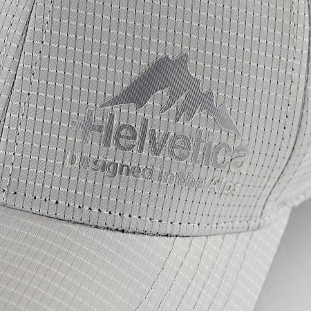 Helvetica - Casquette Geko 2 Gris