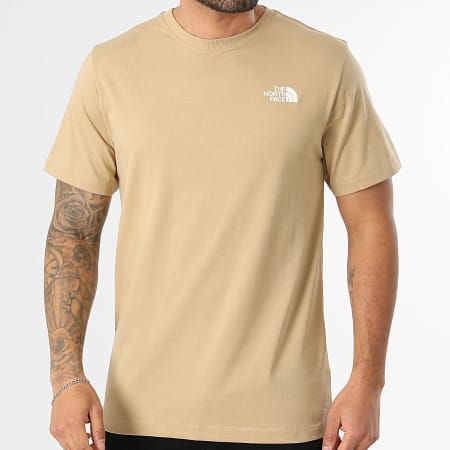 The North Face - Camiseta Evo Box A8B6K Beige