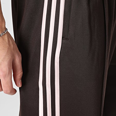 Adidas Originals - Pantalon Jogging Baggy A Bandes KE3495 Marron Rose
