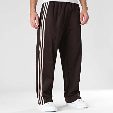 Adidas Originals - Pantalon Jogging Baggy A Bandes KE3495 Marron Rose
