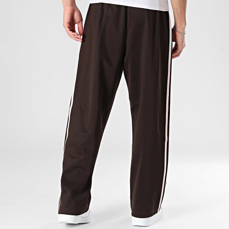 Adidas Originals - Pantalon Jogging Baggy A Bandes KE3495 Marron Rose