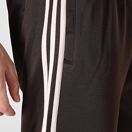 Adidas Originals - Pantalon Jogging A Bandes SST KE3519 Marron Rose