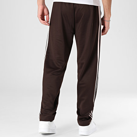Adidas Originals - Pantalon Jogging A Bandes SST KE3519 Marron Rose