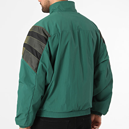Adidas Originals - Veste Zippée A Bandes Santiago TT KS8325 Noir Vert