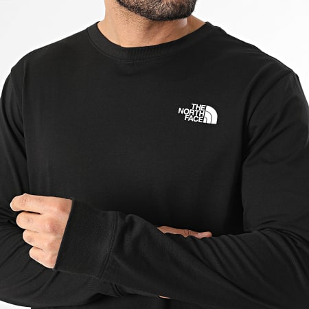 The North Face - Tee Shirt Manches Longues Evo Box A8B68 Noir