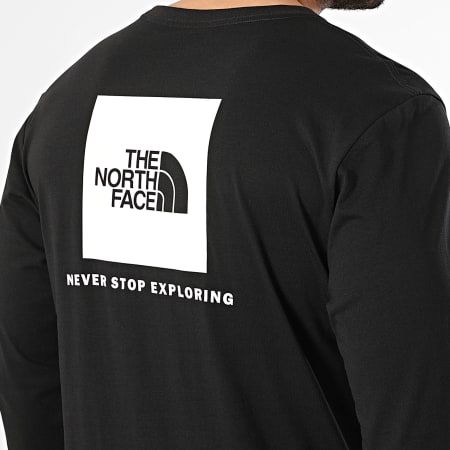 The North Face - Tee Shirt Manches Longues Evo Box A8B68 Noir