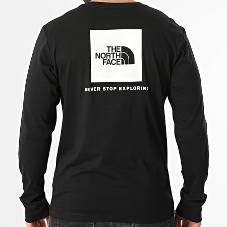 The North Face - Tee Shirt Manches Longues Evo Box A8B68 Noir