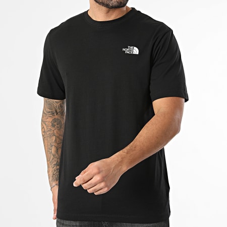 The North Face - Tee Shirt Vertical A8GV1 Noir