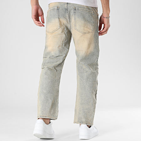 Uniplay - Jean Regular 292 Bleu Denim Beige