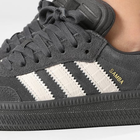 Adidas Originals - Zapatillas Mujer Sambae XLG J JP9521 Utility Negro Chalk Perla