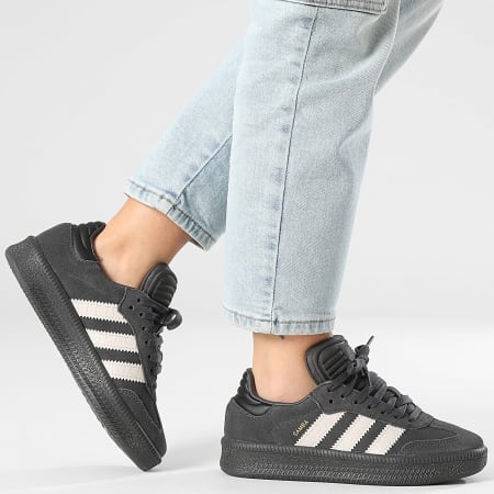 Adidas Originals - Zapatillas Mujer Sambae XLG J JP9521 Utility Negro Chalk Perla