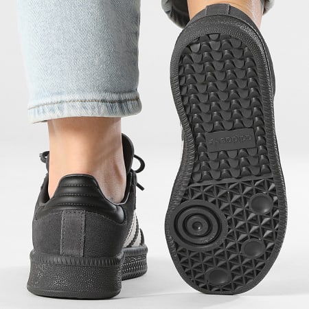 Adidas Originals - Zapatillas Mujer Sambae XLG J JP9521 Utility Negro Chalk Perla