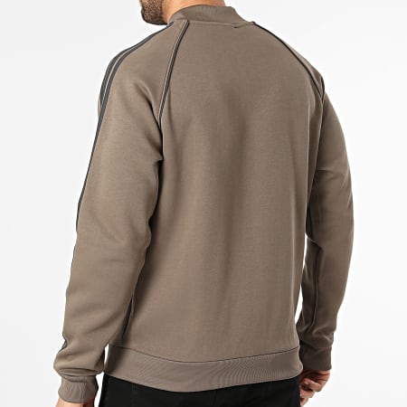 Adidas Originals - Veste Zippée A Bandes SST 2.0 KD5838 Marron