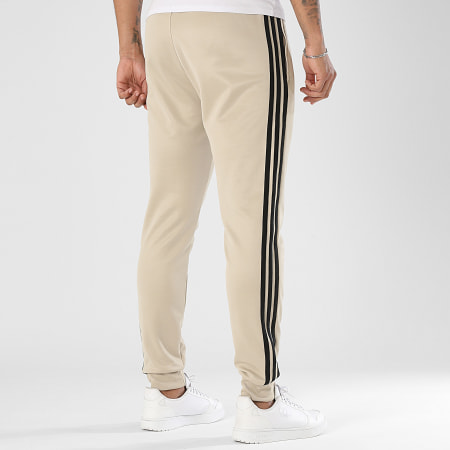 Adidas Originals - Pantalon Jogging A Bandes SST TP KE7961 Beige Noir
