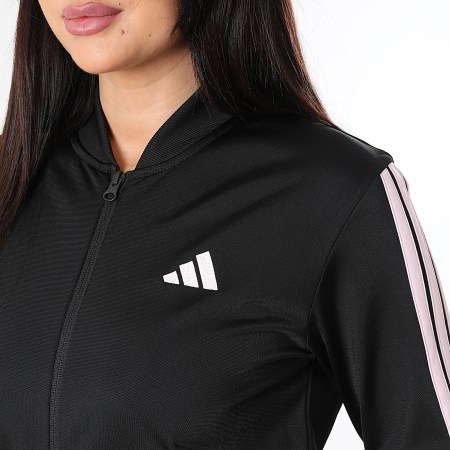 Adidas Sportswear - Ensemble De Survetement A Bandes Femme 3 Stripes KQ7578 Noir