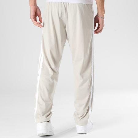 Adidas Sportswear - Pantalon Jogging A Bandes 3 Stripes KC1379 Beige Blanc