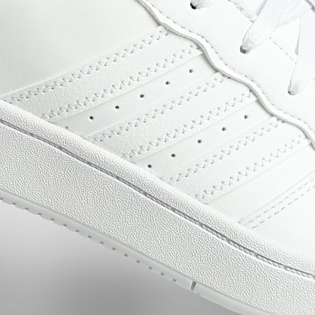 Adidas Sportswear - Baskets Montantes Hoops Mid Classic KI1033 Cloud White Grey Two