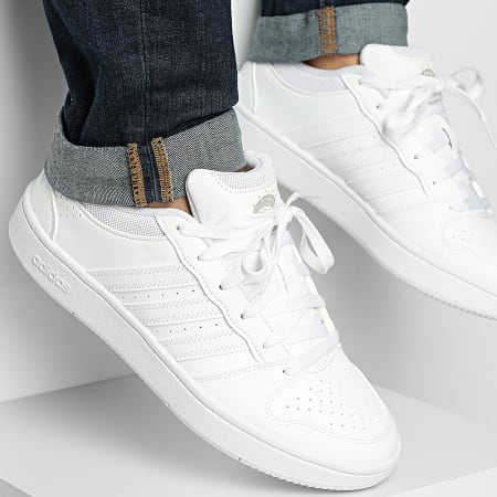 Adidas Sportswear - Baskets Hoops Classic KI1050 Cloud White Grey Two