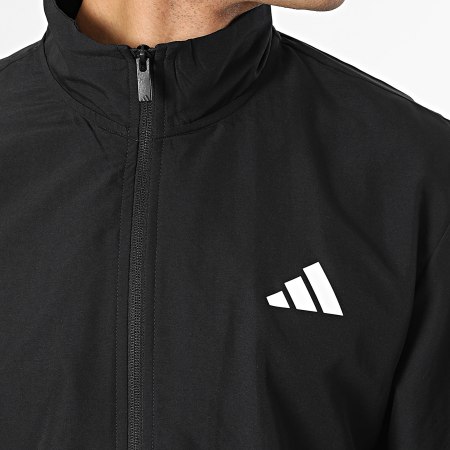 Adidas Sportswear - Ensemble Veste Zippée Et Pantalon Jogging Cargo Woven Cargo KE5888 Noir